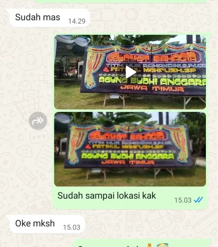 Pengiriman Papan Bunga Ketangi Pamotan
