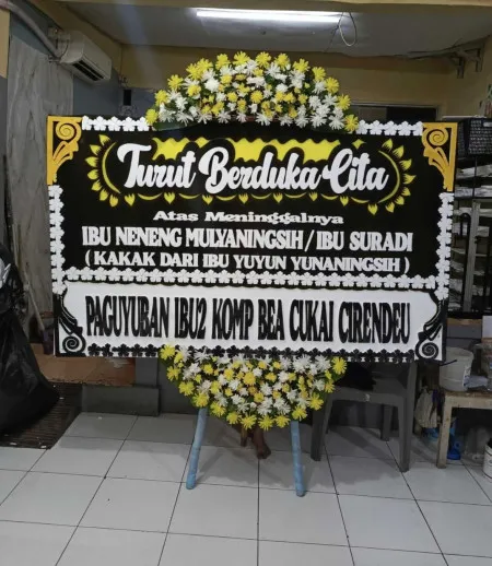 Papan Bunga Duka Ketangi Pamotan